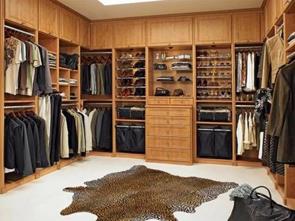 Next to the wardrobe