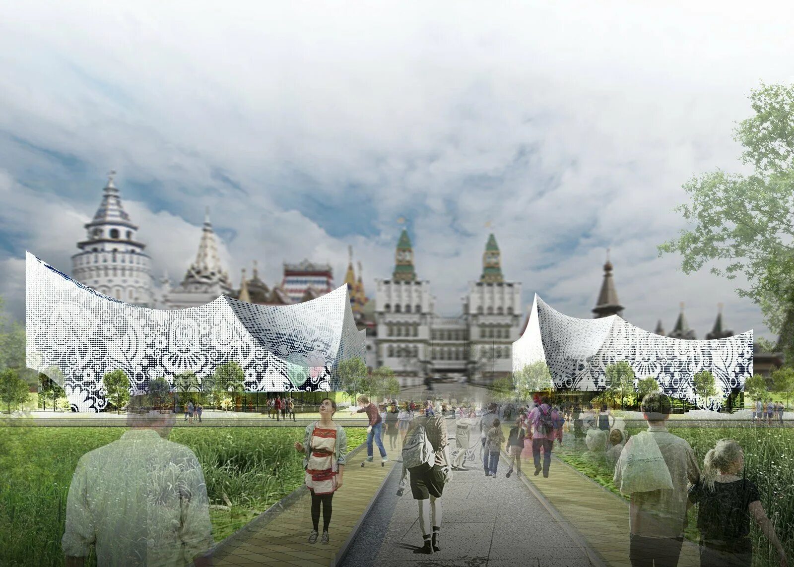 Природно-исторический парк измайлово. , 73ж. Измайлово 8. Шоссе измайловское, вл. Измайловский кремль архитектура.