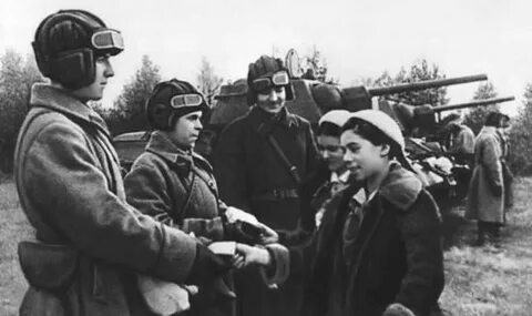 Пионеры во время великой отечественной