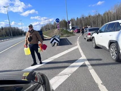 Платная дорога заправки