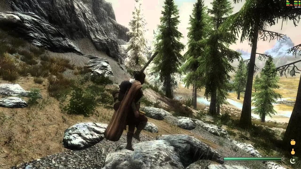 Как убрать ограничение 60 fps в Скайриме