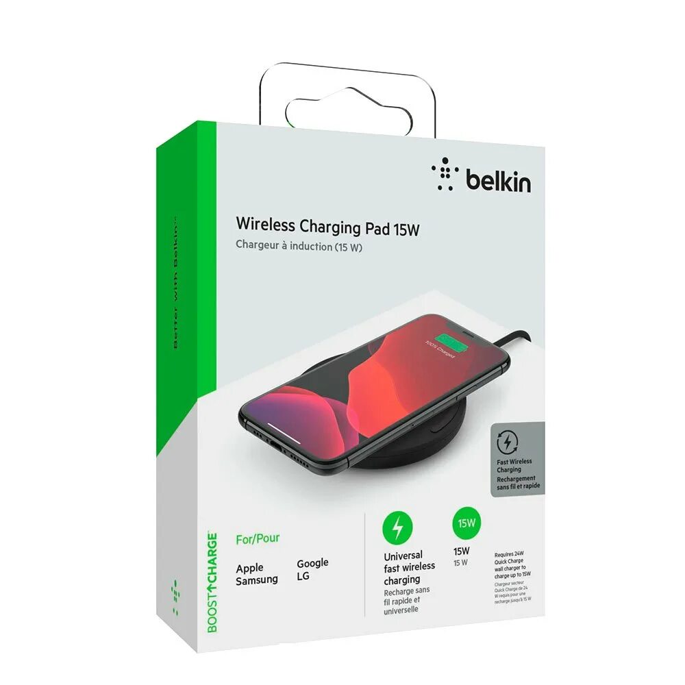 Беспроводное зарядное устройство 15 w. Беспроводное зарядное устройство belkin wia001vfbk. wireless charger pad type беспроводная зарядка. belkin (wireless charging stand 15w).