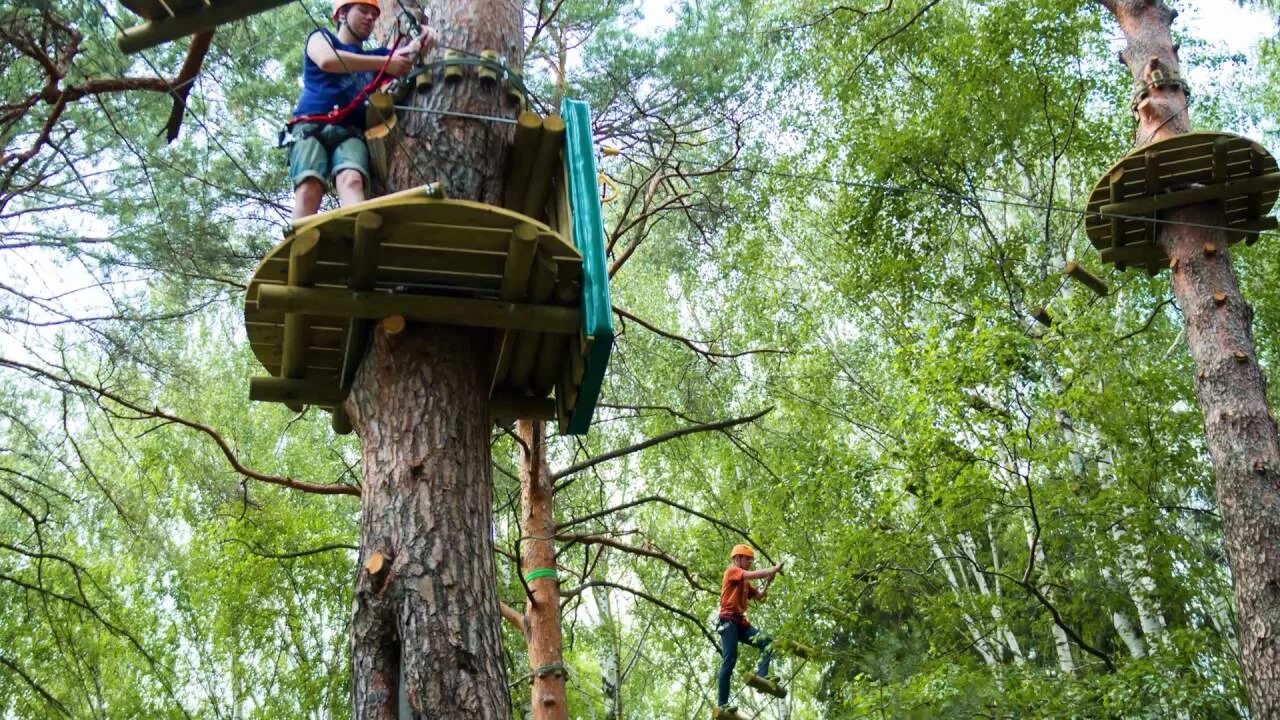 Парк приключений в уфе. Канатный парк плес ивановская область. Строительство веревочный парков. Веревочный парк на деревьях. Кантри хоум кинешма.