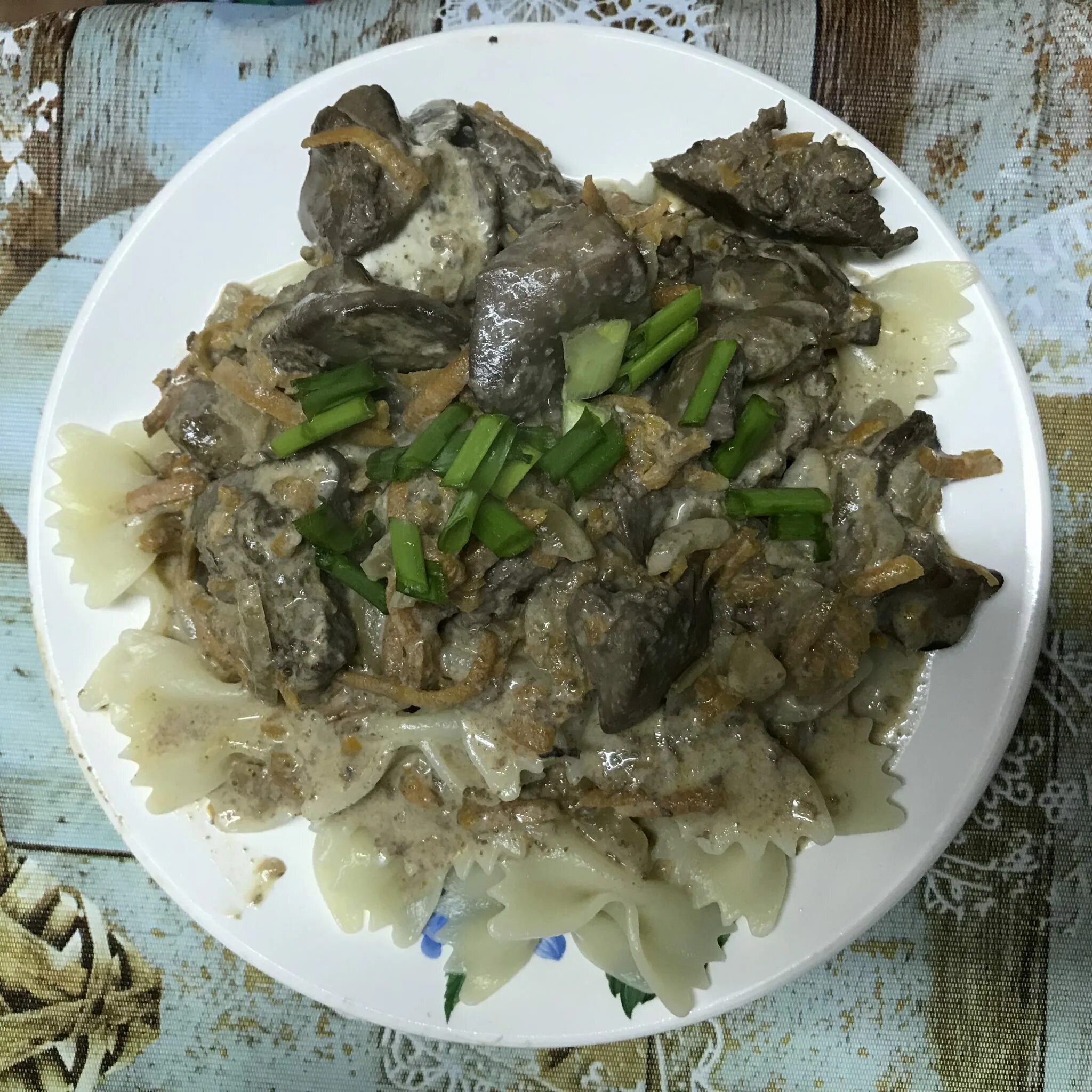 Печень куриная тушеная. Тушёная куриная печень с луком. Печень с луком и майонезом на сковородке. ПП печень тушеная с луком.