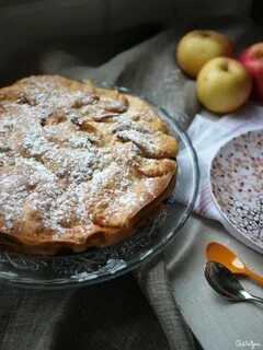 Шарлотка стаканами
