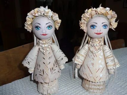 Куклы из материала своими руками