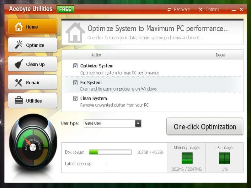 Fix optimize