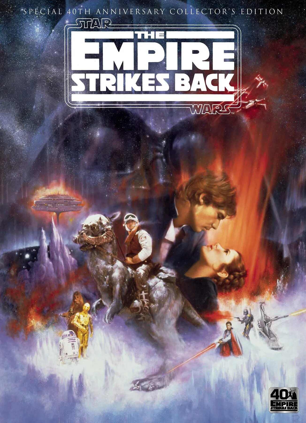 Star wars the empire strikes back. Звёздные войны империя наносит ответный удар обложка. star wars: the empire strikes back (игра). star wars 40th anniversary. звёздные войны империя наносит ответный удар постер.