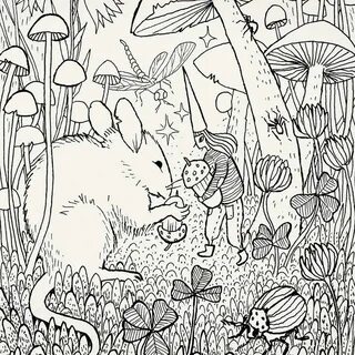 Раскраска colouring book