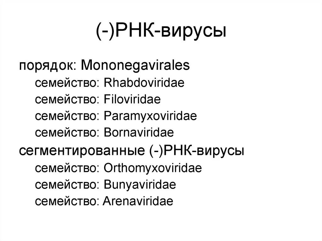 РНК вирусы. РНК вирусы семейства. Положительная и отрицательная РНК. Вирусная РНК функции.