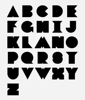 Shape fonts