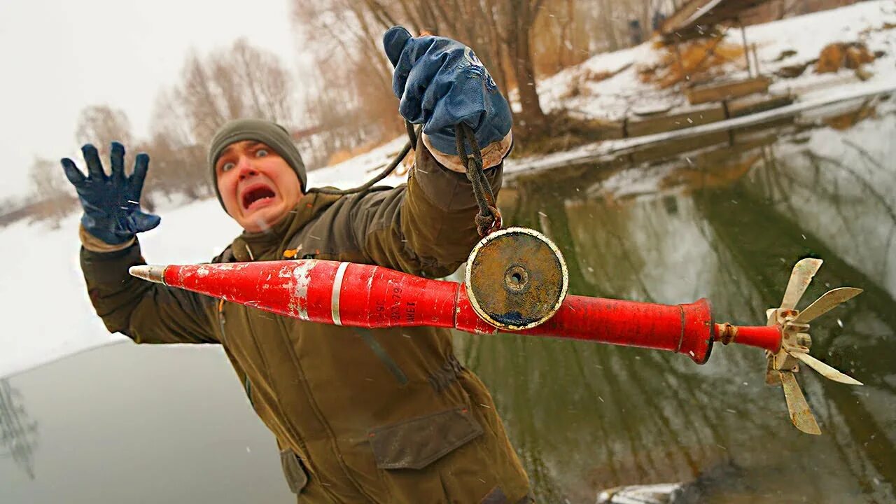 Жизнь виа находки во льдах. Затонувшая ракета. гигантский жуткий находка магнитной рыбалка. магнитная рыбалка находки во льдах. жизнь виа магнитная рыбалка.
