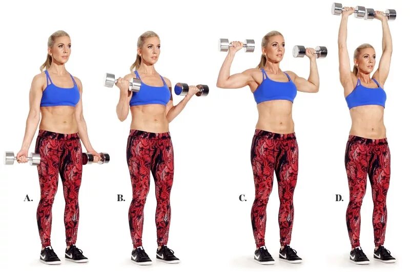 Get toned. Dumbbell Curl to Press. Curl степ. Curl шаг. Curl степ аэробика.