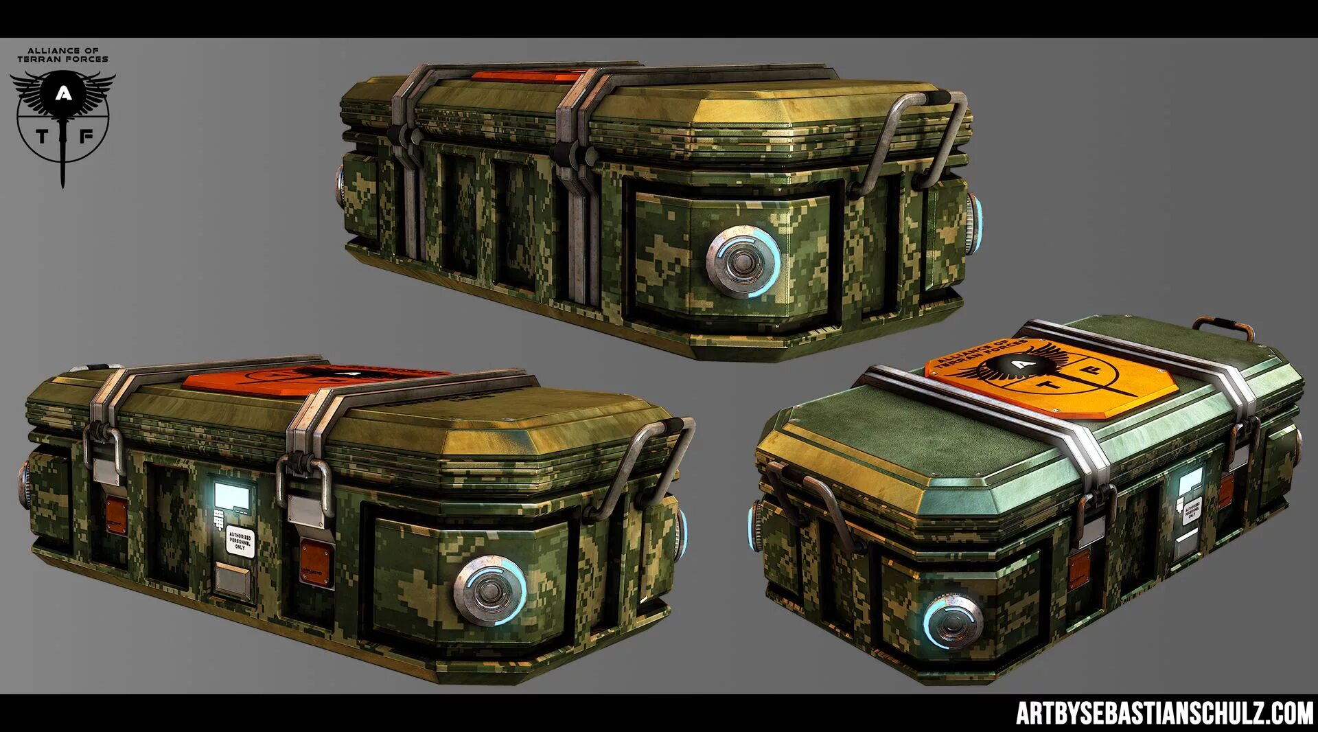 Weapon and armor crates once human