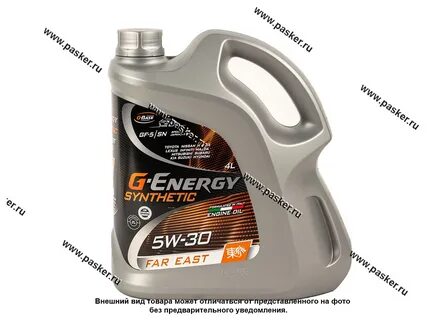 G energy 5w30 допуски