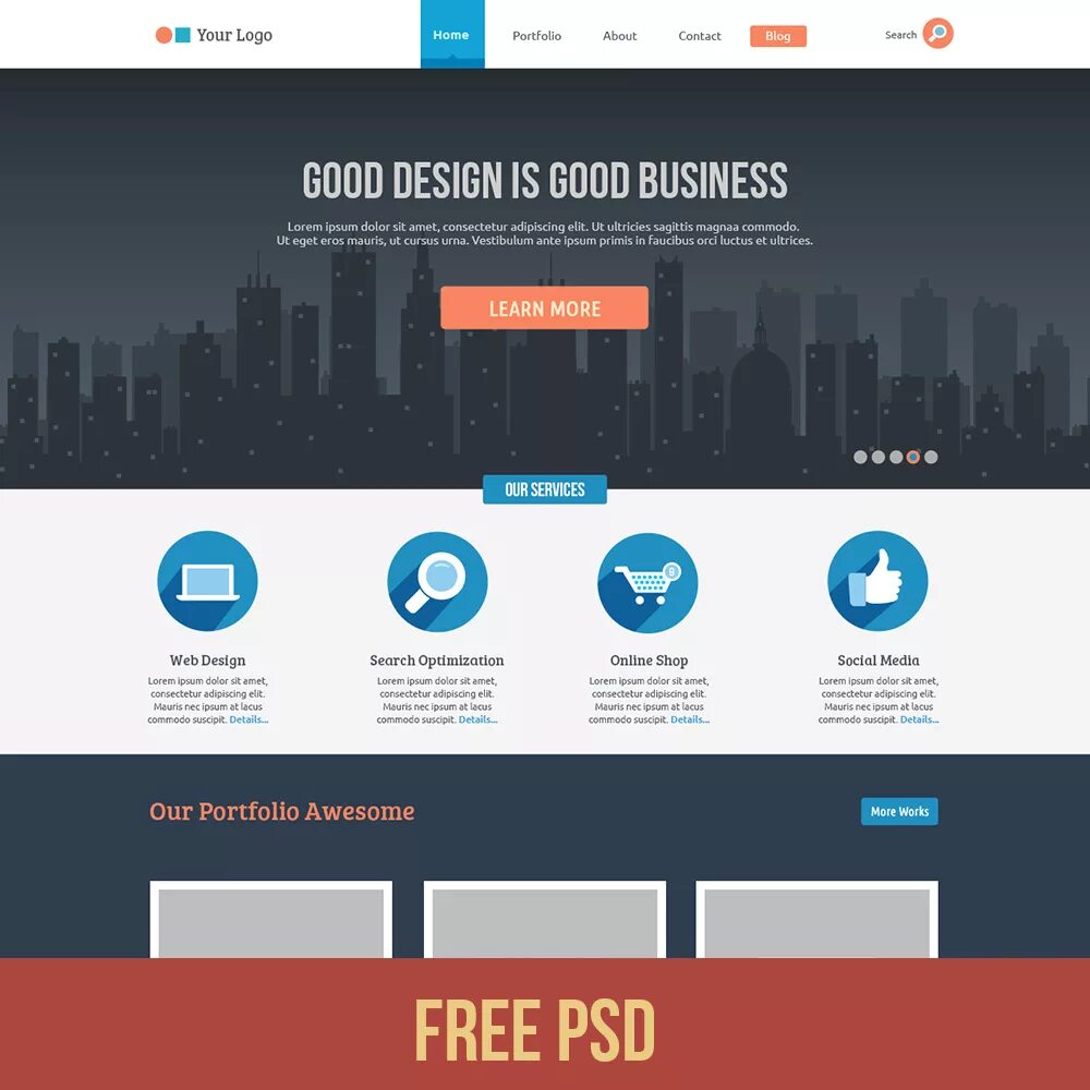 Psd website