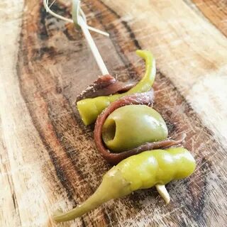 Pepper and olive