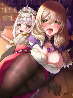 Genshin Impact,Геншин Импакт,фэндомы,Noelle (Genshin Impact),Ноэль,Lisa (Ge...