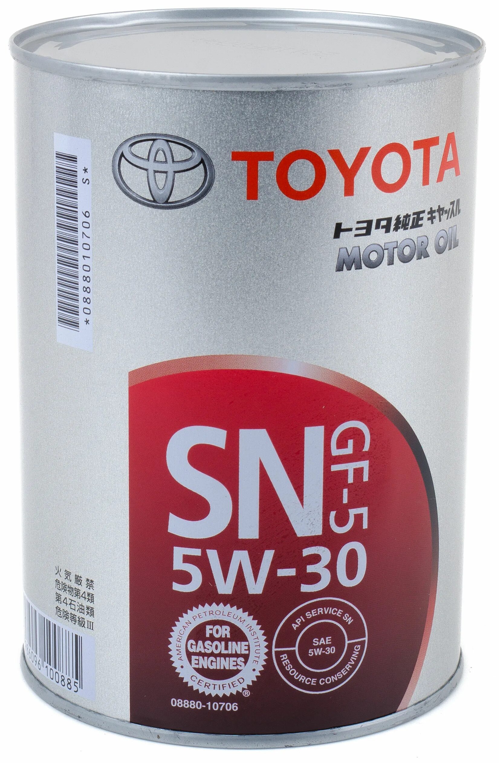 Toyota 5w-30 SN gf-5. Toyota SN/gf-5 5w-30 1л. Toyota Motor Oil SN SF-5 5w30. Toyota 08880-10706.