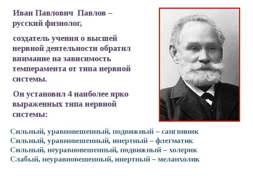 Известному русскому ученому физиологу и п павлову