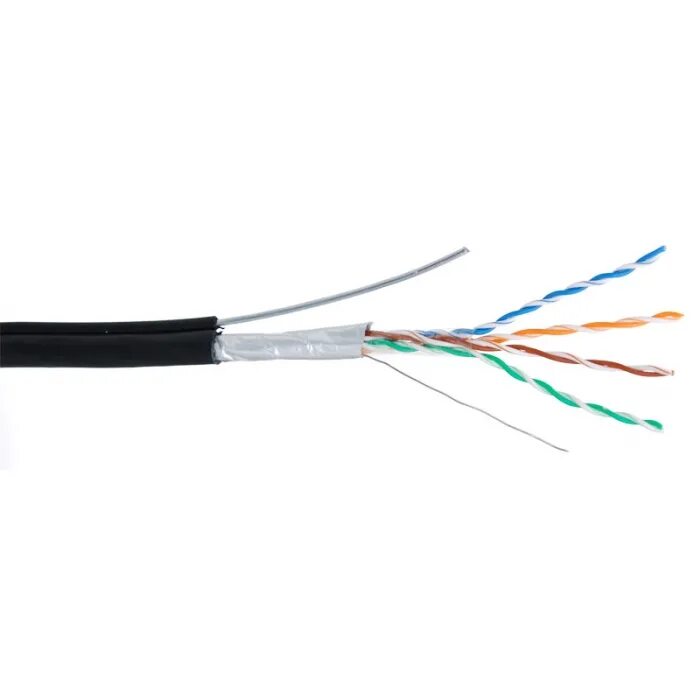 Витая пара 4pr cat5e. Кабель ftp-4pr-24awg-cat5e-outdoor. кабель ftp 5e уличный. utp 5e eletec 4*2*awg24, наружный с тросом, 305 м,. кабель ftp 4 cat 5e 24 awg.