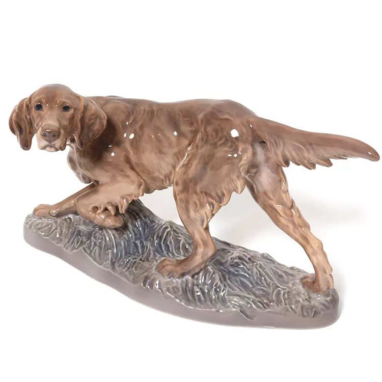 Статуэтка сеттер. Статуэтка сеттер. Сеттер ифз. Статуэтка ирландский сеттер лфз. Статуэтка сеттер.