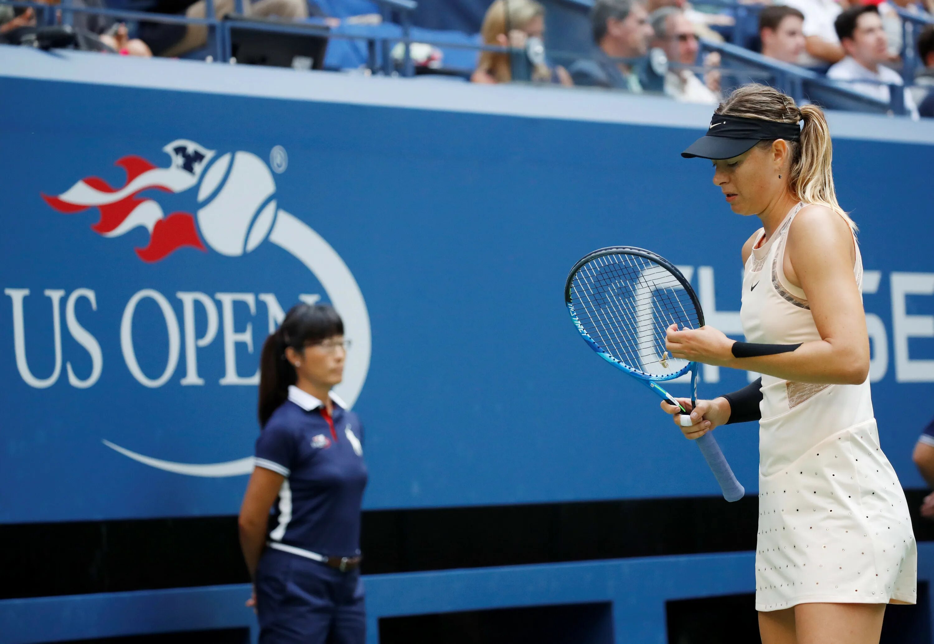 Us open 17. Шарапова us open 2017.