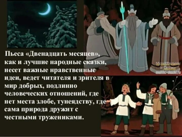 Персонажи произведения 12. Характеристика героев сказки 12 месяцев. Характеристика героев из сказки 12 месяцев 5 класс. Сказка 12 месяцев братья месяцы. Характеристика падчерицы 12 месяцев Маршак.