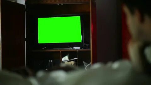Видео показывает зеленым