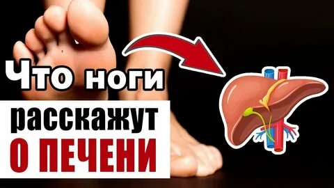Боль в ногах печень
