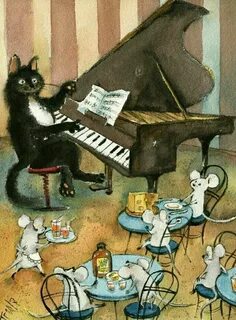Коты музыканты