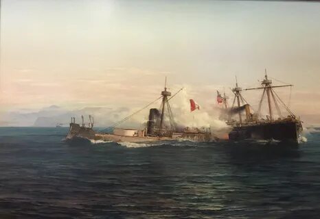 Файл:Cambate Naval de Angamos.jpg - Википедия