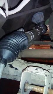 Снять рулевую рейку логан