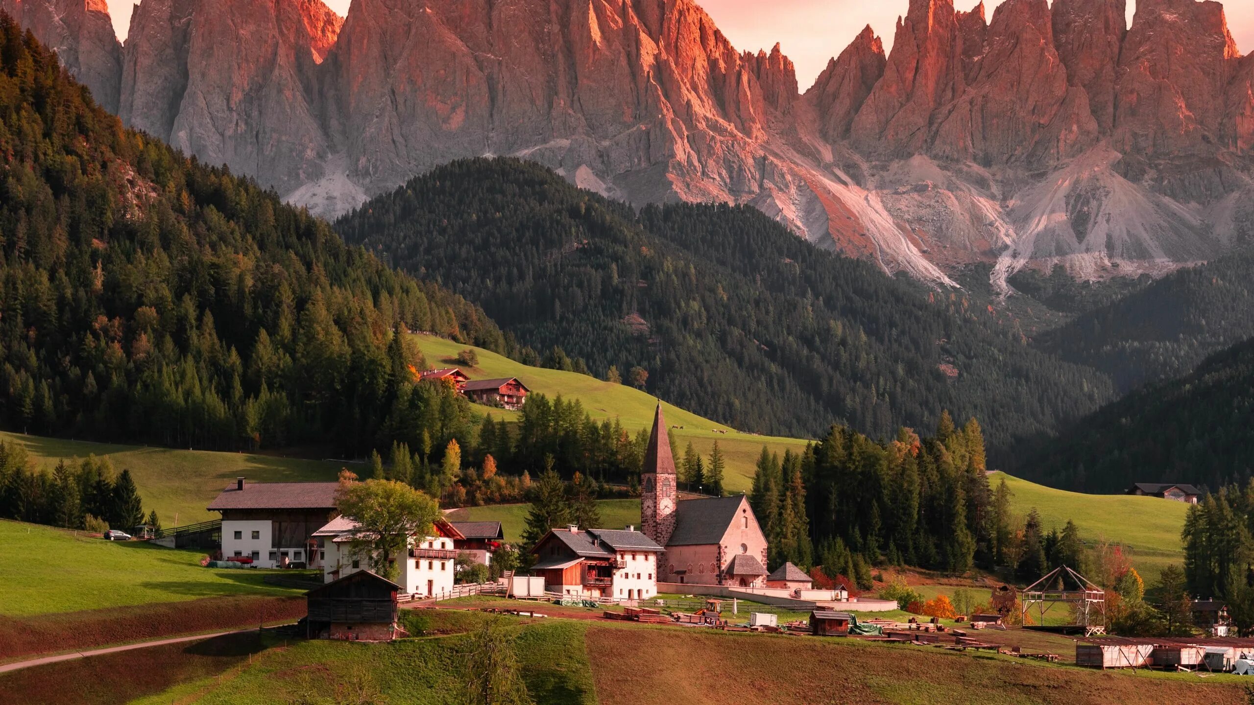Building mountains