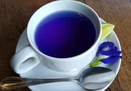 Blue tea
