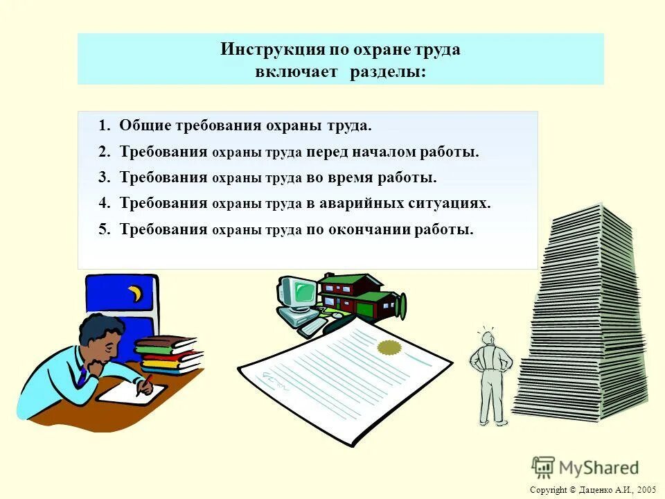 Использование рабочих инструкций