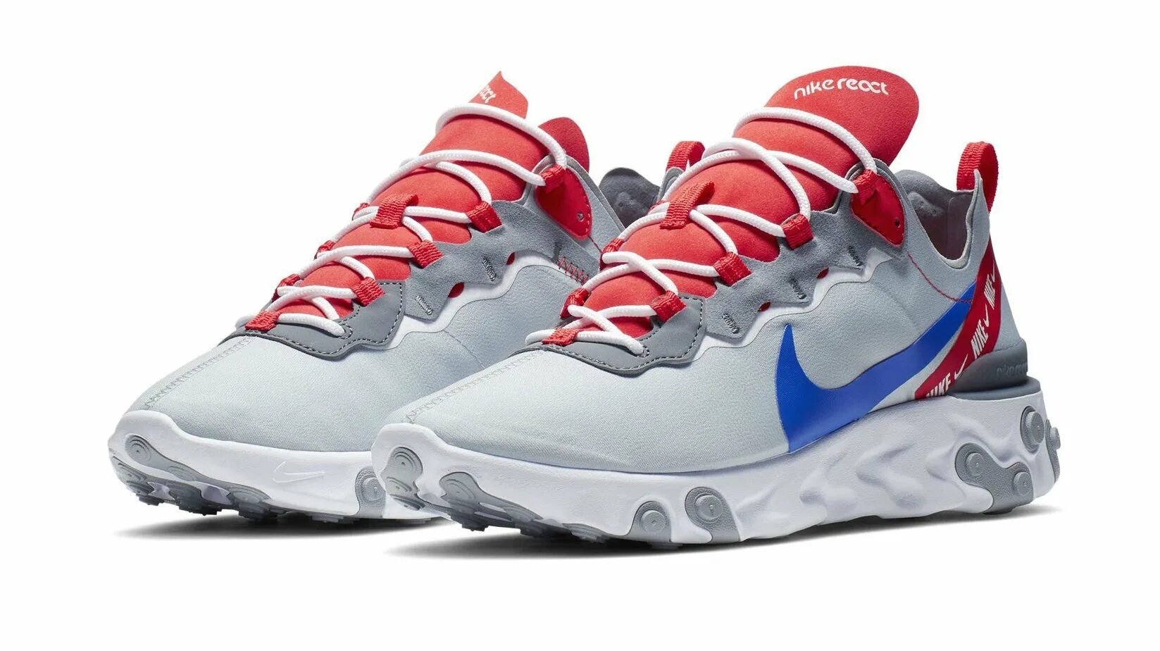 Аир 55. Найк реакт элемент 55. Nike React element 55 голубые. Кроссовки найк реакт мужские. Кроссовки React element 55 'Black Gym Red.