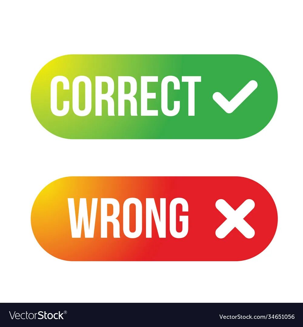 Incorrect response. Correct wrong. значок неправильно. correct incorrect. правильно неправильно.