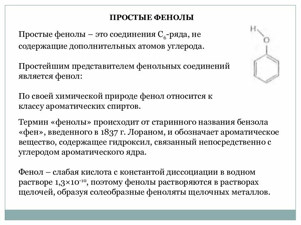 Определение фенольных соединений