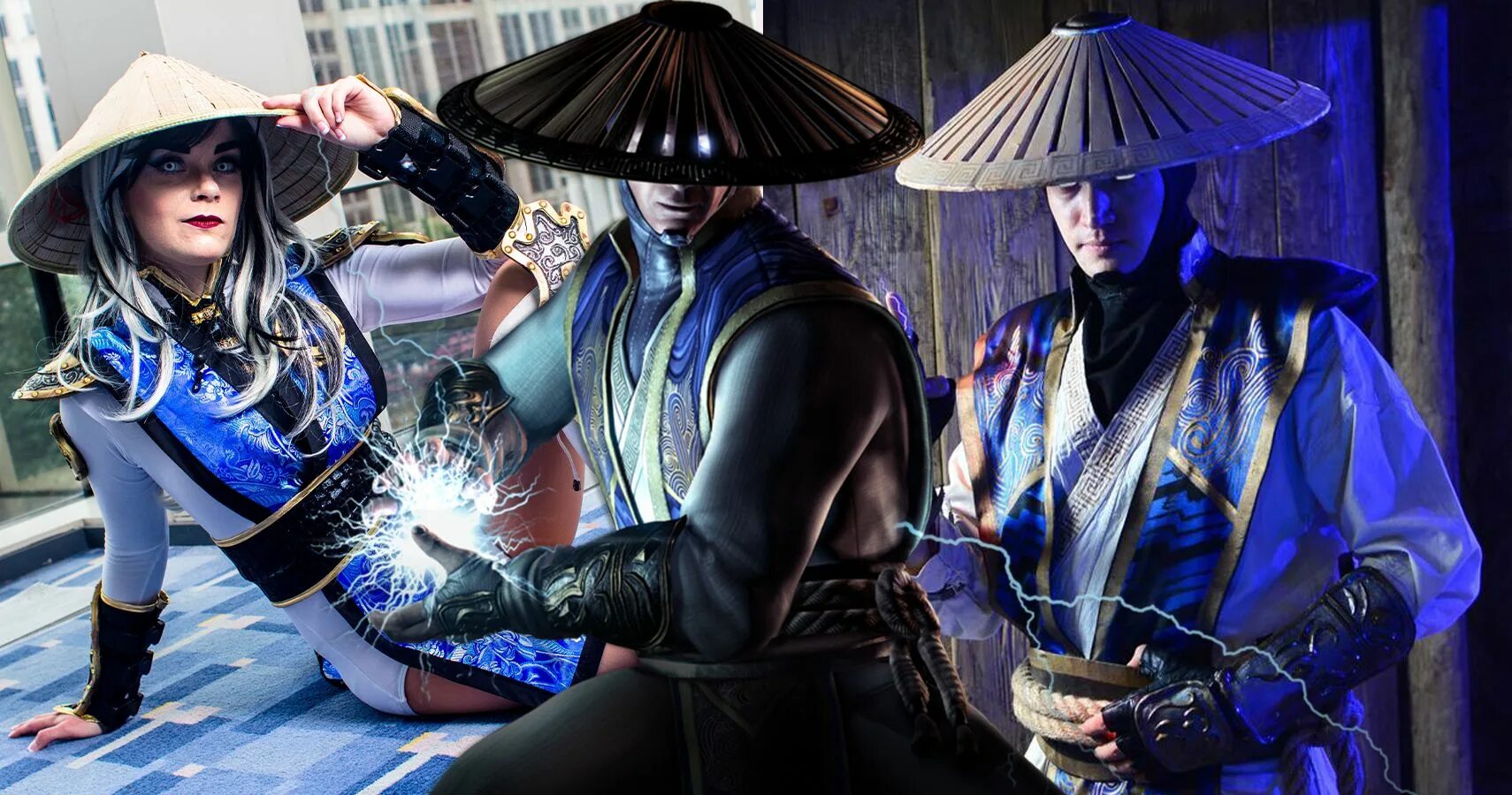 Raiden cosplay. Мортал комбат Райден. MK 11 Рейден косплей. Mortal Kombat 10 Рейден. Рейден мортал комбат косплей.