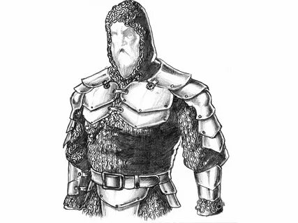 Доспехи рисунок