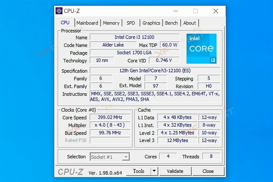Intel alder lake i3
