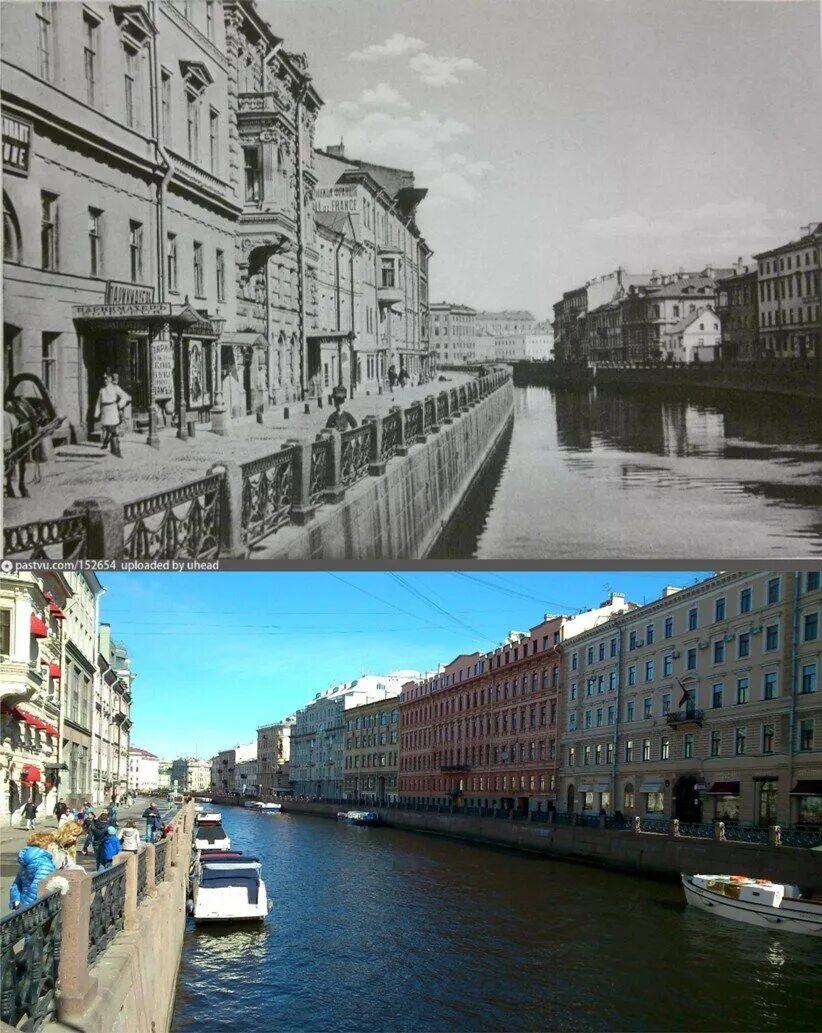 Город Санкт-Петербург 100 лет назад.