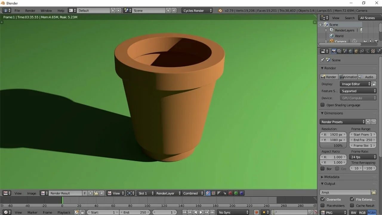 Blender как покрасить