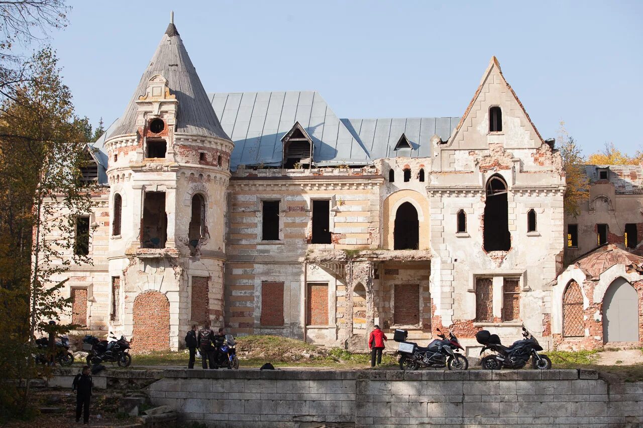 Усадьба романово. Усадьба Борки Борковский замок. Замок в Борках Липецкой области. Замок Романовых в Борках. Замок Храповицкого.