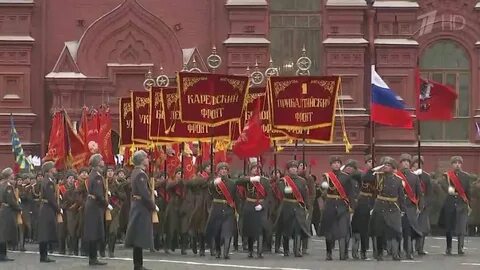 Марш парада на красной площади