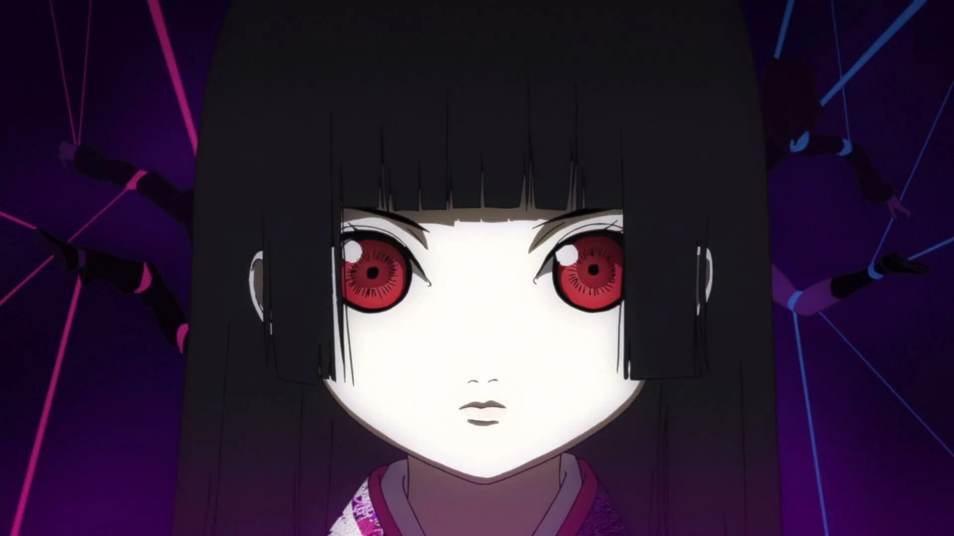 Jigoku Shoujo. Ханнеона Адская девочка. Адская девочка мультсериала