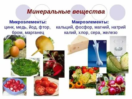 Какая химия в продуктах