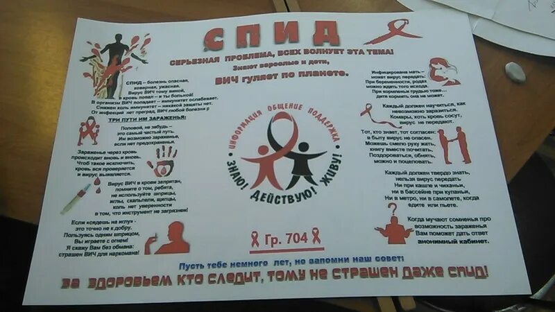 Выставка ко дню борьбы со спидом. Выставка ко дню борьбы со спидом