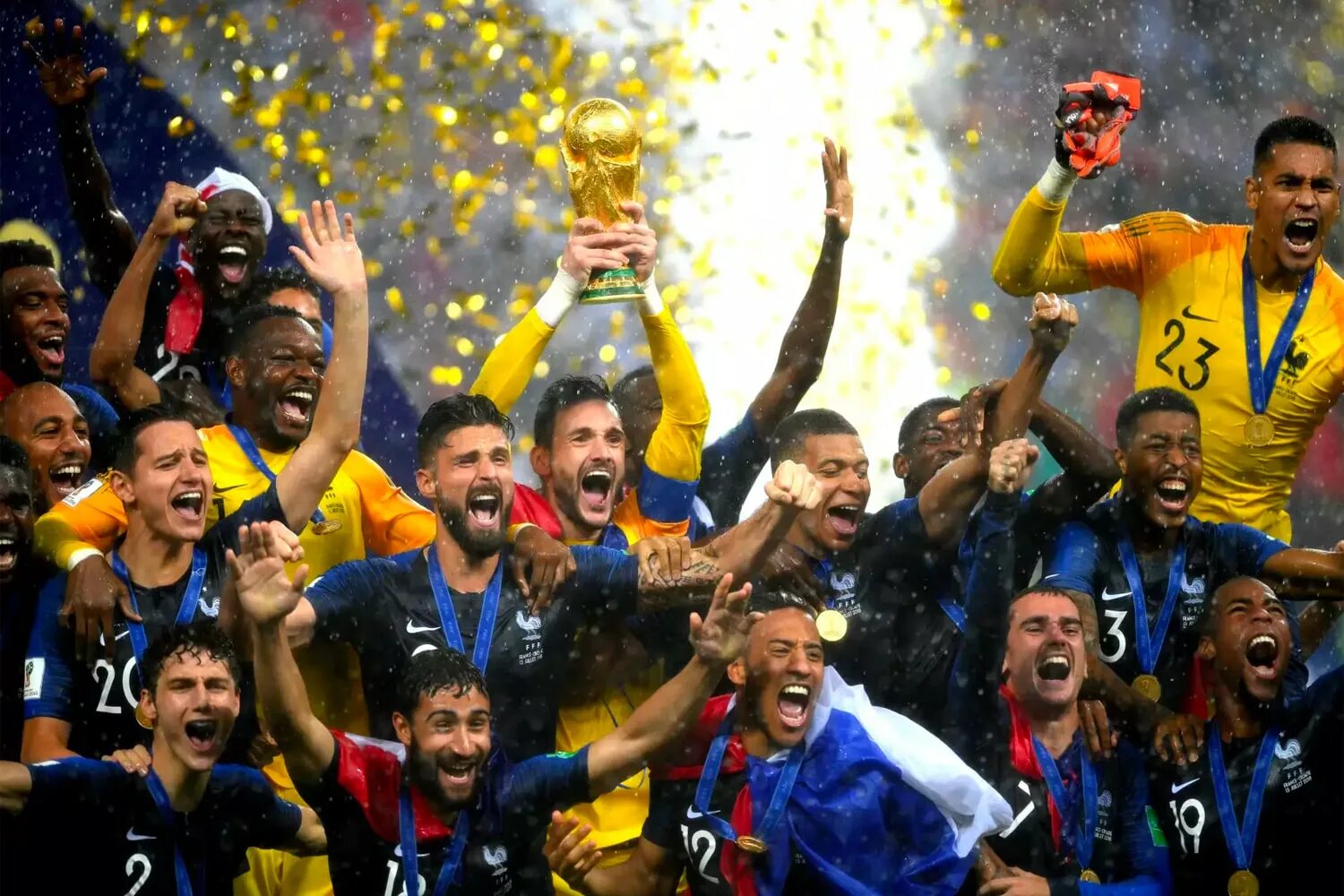 World cup 2. Франция ЧМ 2018 чемпионы. Сборная Франции 2018 чемпионы.